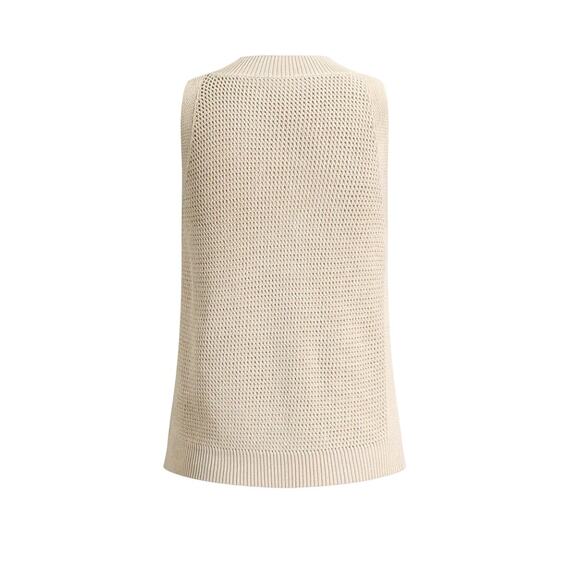 Commense Red Sleeveless Knit Top - Picture 3 of 6